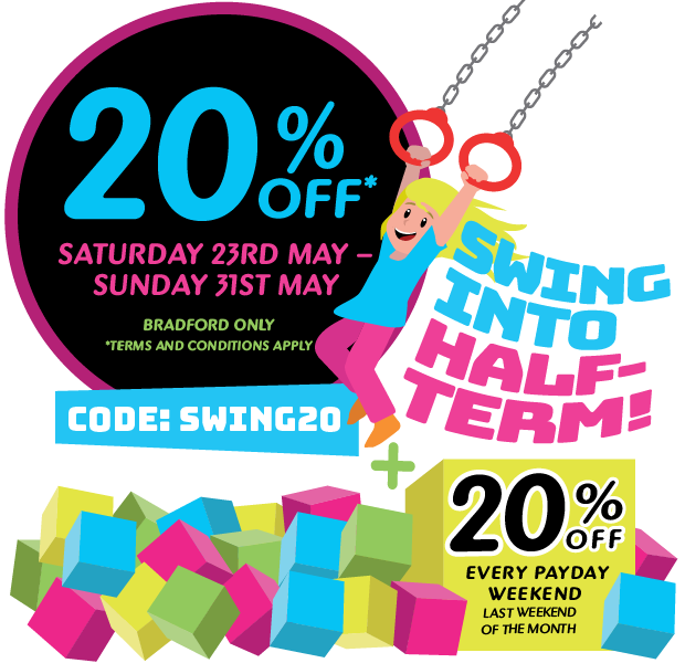 May 26 Jumparooz half term offer